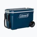 Coleman 62Qt kerekes 58 literes hűtőtáska tengerészkék 2000037213 2