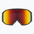Síszemüveg Cairn Frost Pure mat black red 2