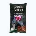 Sensas 3000 Carp Tasty Strawberry piros horgászcsali 40692