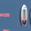 Kitesurf deszka DUOTONE Fish SLS 2022 fehér 44220-3401 11