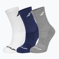 Zokni Babolat 3 darab white/estate blue/grey