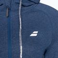 Női tenisz pulóver Babolat Exercise Hood estate kék heather 3
