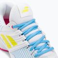 Babolat női teniszcipő 21 Jet Mach 3 Clay fehér/kénes tavaszi 21 Jet Mach 3 Clay fehér/kénes tavaszi 8