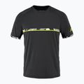 Férfi Babolat Aero Crew Neck tenisz póló Fekete 2MS23011Y