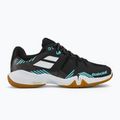 Férfi badminton cipő Babolat Shadow Spirit black/light blue 2