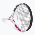 Teniszütő Babolat Evo Aero Lite Pink fehér/rózsaszín teniszütő 2