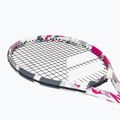 Teniszütő Babolat Evo Aero Lite Pink fehér/rózsaszín teniszütő 5
