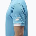 Férfi Babolat Play Crew Neck póló ciánkék 5