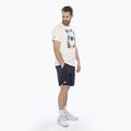 Babolat férfi Exercise Message 1000 póló fehér/fehér 4