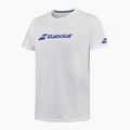 Gyermek Babolat Exercise T-shirt Jr fehér/fehér 3