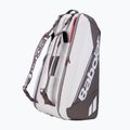 Tenisz táska Babolat RH9 Pure Wimbledon 80 l white/dark beige 2