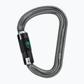 Mászókarabiner Petzl William Ball-Lock grafit színben