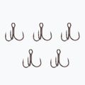 Horgászhorgony VMC Strong Inline Treble Triple 7548BN 5 db fekete AVM350402