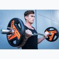 Tricepsz rúd Sveltus Ez Curl Bar + 2 Spring Collars chrome 4