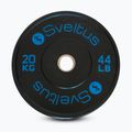 Olimpiai bumper tárcsa Sveltus Training Olympic Disc 20 kg black