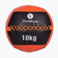 Sveltus fali labda 10 kg fekete/piros