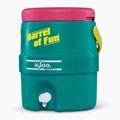 Igloo Retro Barrel Of Fun 2 Gallon 7,6 literes sötét jade/bold magenta/livewire sárga víztartály 3