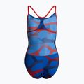 Női egyrészes fürdőruha arena Spider Booster Back One Piece kék 000060/724 2