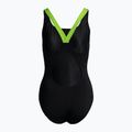 Női egyrészes fürdőruha arena Shadow One Piece fekete/zöld 000088/506 2