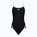 Női egyrészes fürdőruha arena Team Stripe Super Fly Back One Piece fekete 001195/501