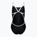 Női egyrészes fürdőruha arena Team Stripe Super Fly Back One Piece fekete 001195/501 2