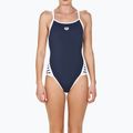 Női egyrészes fürdőruha arena Team Stripe Super Fly Back One Piece tengerészkék 001195/701 5