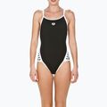 Női egyrészes fürdőruha arena Team Stripe Super Fly Back One Piece fekete 001195/501 5