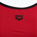 Női fürdőruha arena Team Stripe Super Fly Back egyrészes piros/fekete 001195/415 3