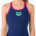 Gyermek fürdőruha ARENA Biglogo Swim Pro Back One Piece 708 tengerészkék 001332/708 4