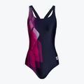 Női egyrészes fürdőruha arena Swim Pro Back L tengerészkék/rózsaszín 002842/700