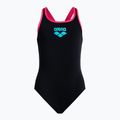 Arena Biglogo Swim Pro Back egyrészes gyermek fürdőruha fekete 001332/595