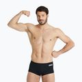 Férfi arena Team Swim Alacsony derekú rövid egyszínű fekete 004775/550 úszó boxeralsó 4
