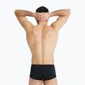 Férfi arena Team Swim Alacsony derekú rövid egyszínű fekete 004775/550 úszó boxeralsó 5