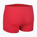 Férfi úszó boxer nadrág arena Team Swim Short Solid red/white 2