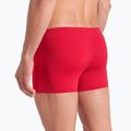 Férfi úszó boxer nadrág arena Team Swim Short Solid red/white 8