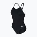 Női egyrészes fürdőruha Arena Team Light Drop Solid black/white 3