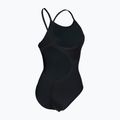 Női egyrészes fürdőruha Arena Team Light Drop Solid black/white 4