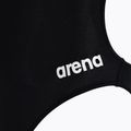 Gyerek egyrészes fürdőruha arena Team Challenge Solid black/white 3