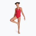 Arena Team Swim Pro Solid piros/fehér egyrészes gyermek fürdőruha 5