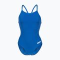 Női egyrészes fürdőruha Arena Team Light Drop Solid royal/white