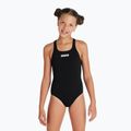 Gyermek egyrészes fürdőruha arena Team Swim Pro Solid fekete/fehér 5