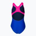Gyermek egyrészes fürdőruha Arena Pro Back Placement kék-zöld 005088 2
