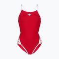 Női egyrészes fürdőruha arena Icons Super Fly Back Solid piros 005036 5
