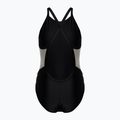 Női egyrészes fürdőruha arena Icons Fast Back Panel szürke 005043/551 2