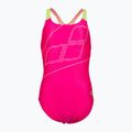 Gyermek egyrészes fürdőruha arena Swim Pro Back Logo rózsaszín 005539/760 4