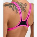 Női egyrészes fürdőruha arena One Biglogo One Piece black/fluo pink 5
