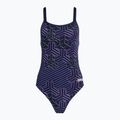 Női egyrészes fürdőruha arena Kikko Pro Challenge Back navy/navy multi