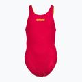 Gyermek egyrészes fürdőruha arena Team Swim Tech Solid piros 004764/960 4