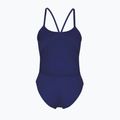 Női egyrészes fürdőruha arena Lace Back Solid navy/fehér 2