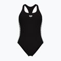 Női egyrészes fürdőruha arena Icons Racer Back Solid black / white